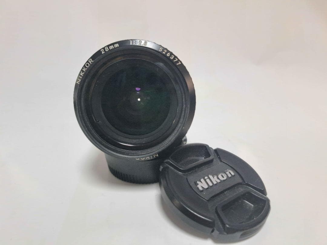 【オールドレンズ】NIKKOR 28mm f/2.8 単焦点