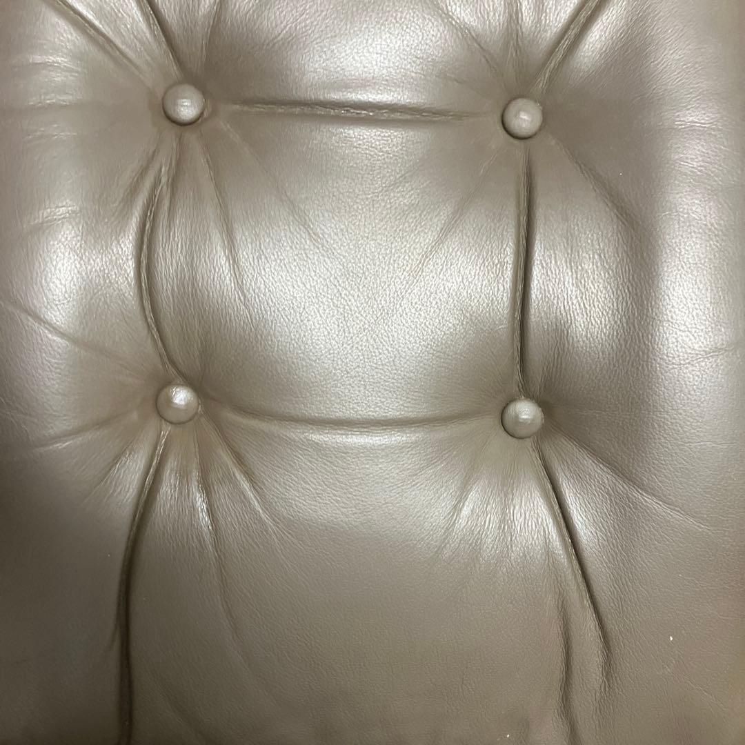 光製作所 MFR-本革 高級座椅子 ブラウン リクライニング 360度回転式