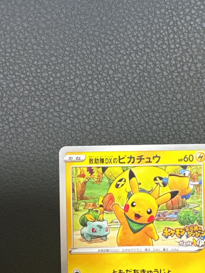 救助隊DXのピカチュウ036/S-P ゲオ