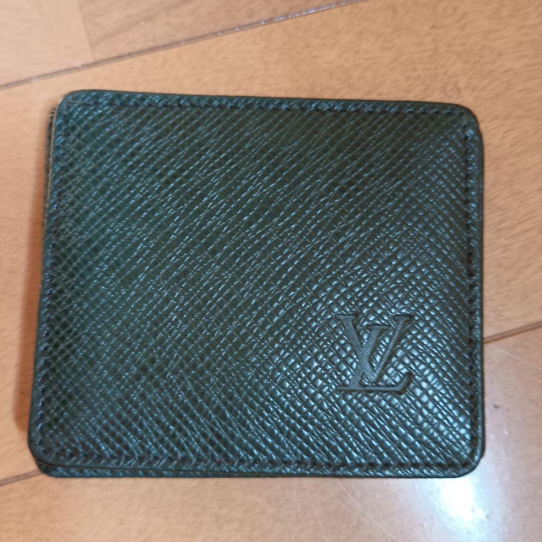 ルイヴィトン ケース 小銭入れ ダークグリーン
