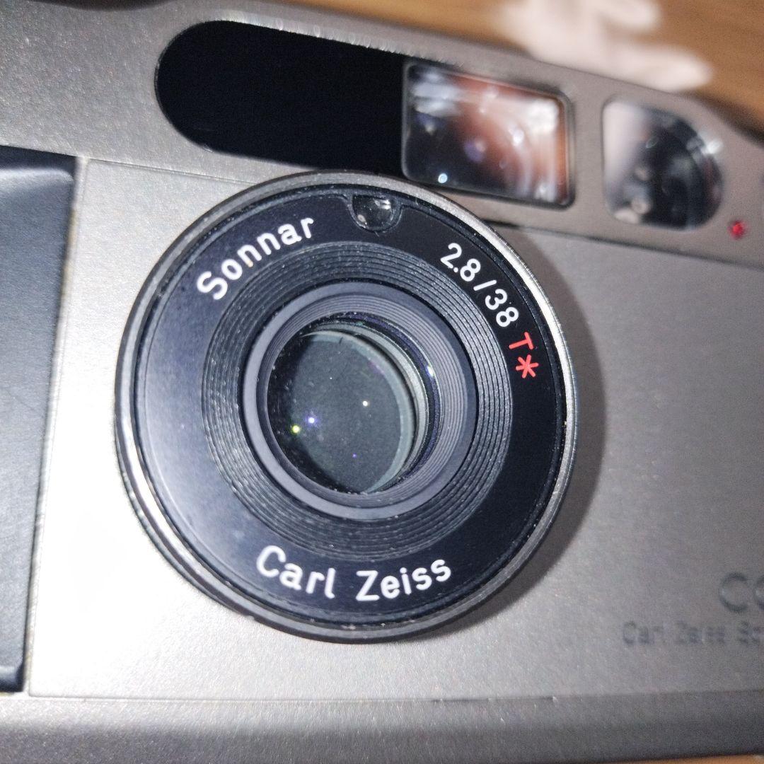 CONTAX T2 コンパクトフィルムカメラ シルバー　ジャンク