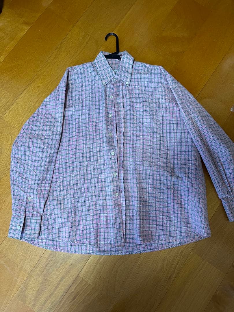 トップス our legacy BORROWED BD SHIRT PINK