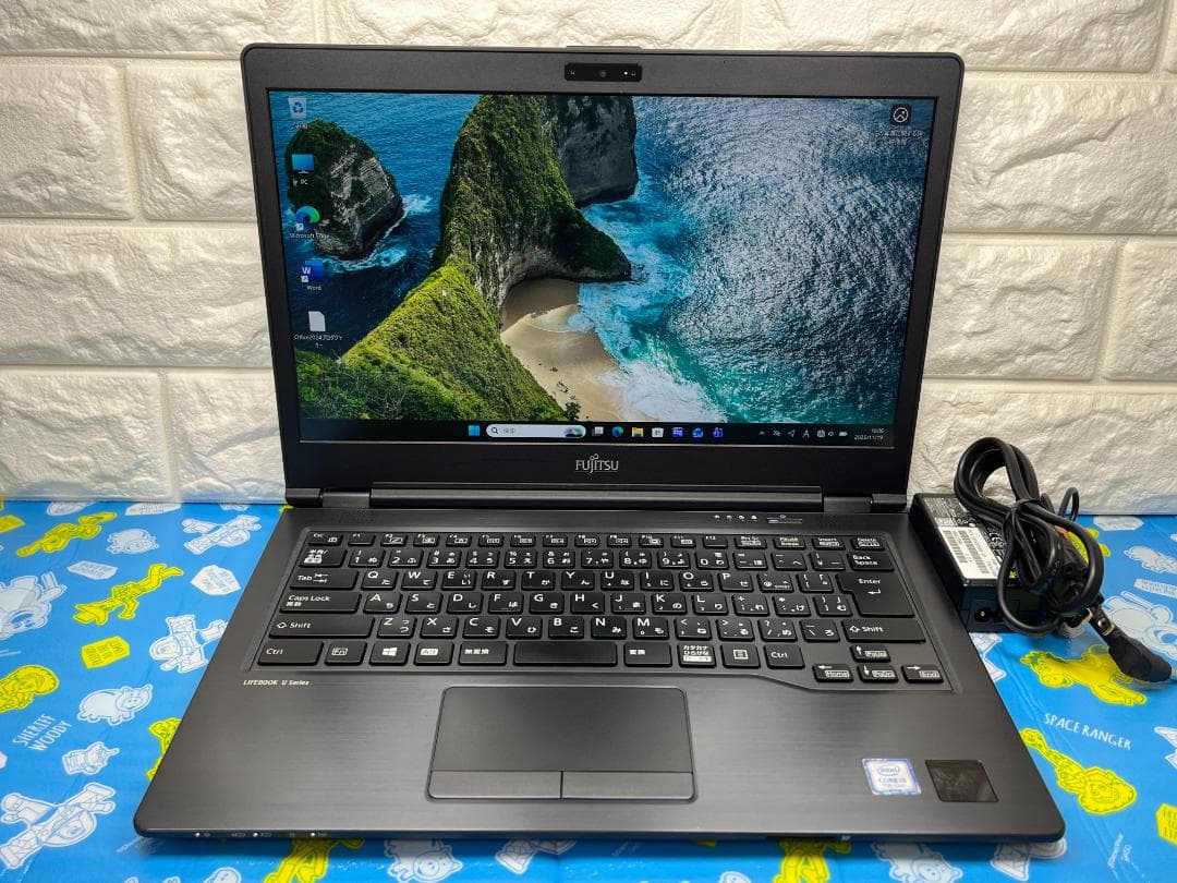 超美品 Office2024 美品 富士通 U748/S 14型 ノートPC