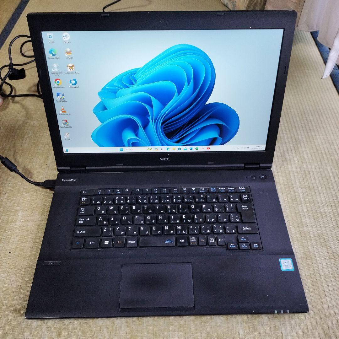 ノートPC爆速SSD NEC versaPro8