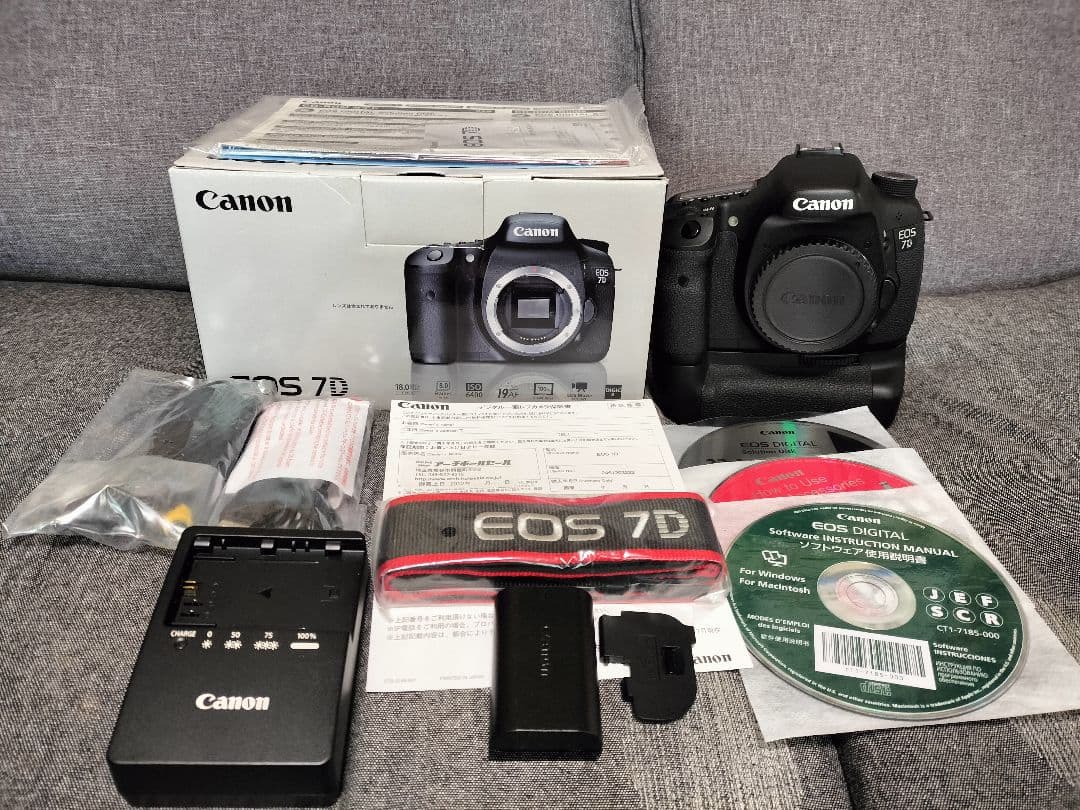 Canon EOS 7D BG-E7セット キャノン