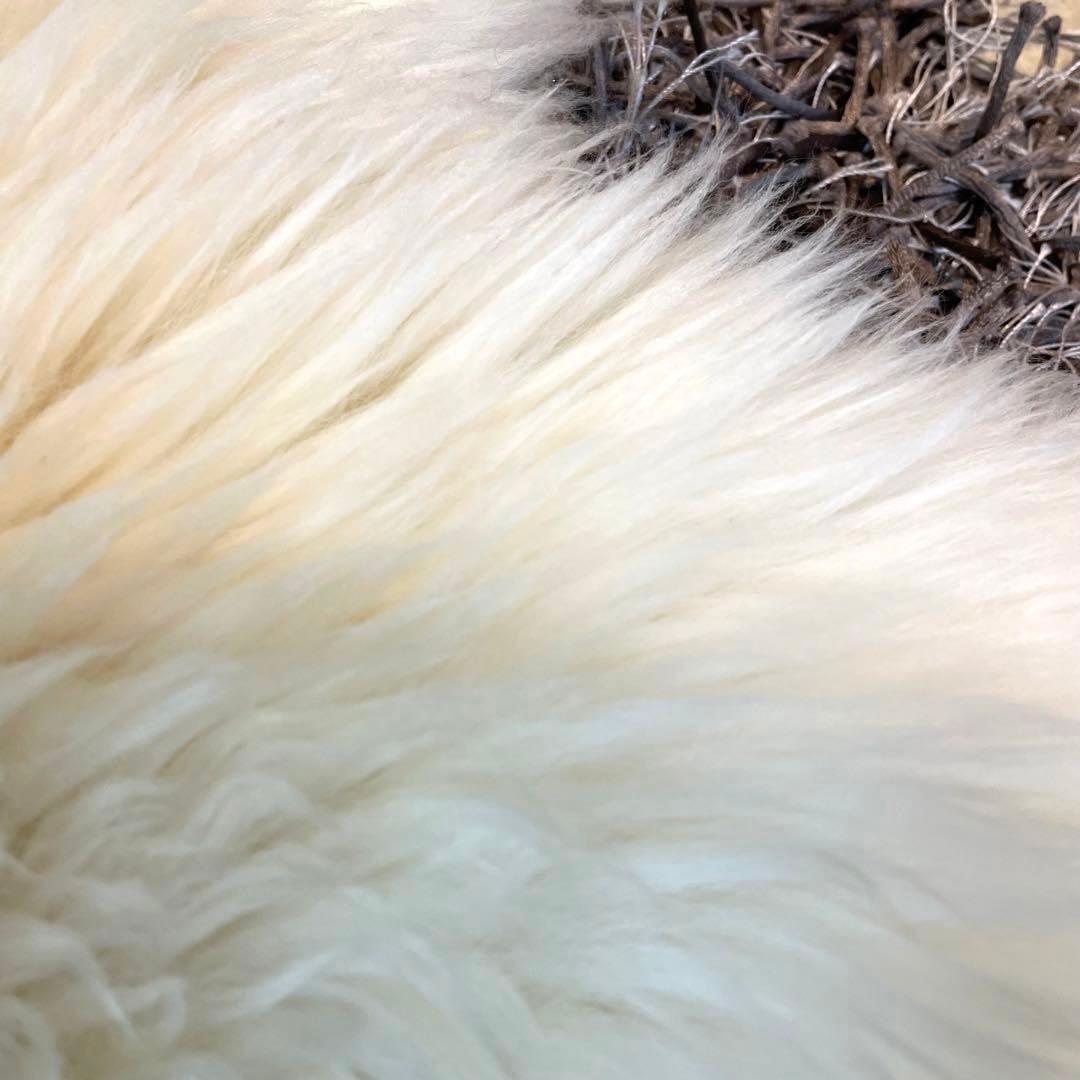 【BOWRON】 ボウロン 天然ムートンラグ ラムスキン ニュージーランド製　羊