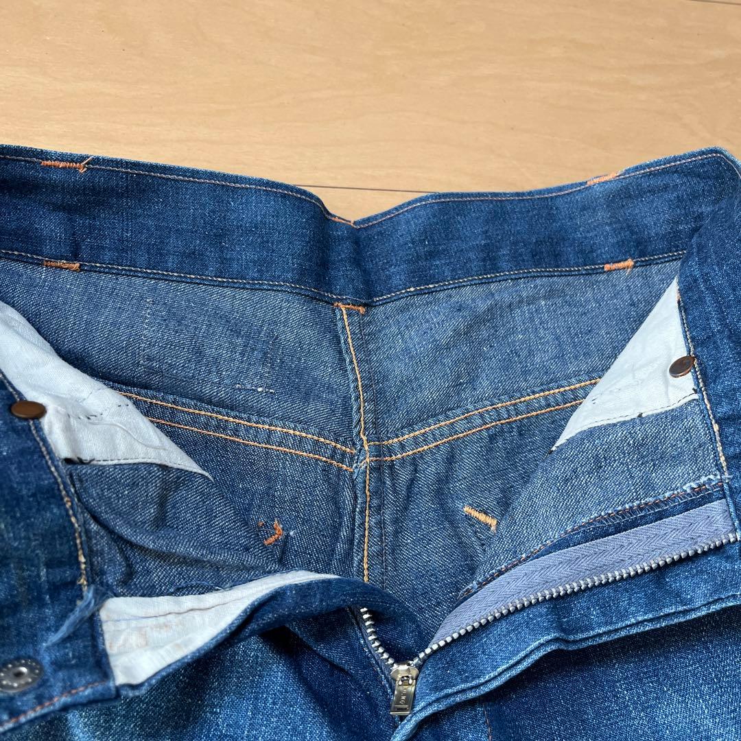 40s〜 kids TEXAN ビンテージ デニムパンツ UFOリベット 縦落ち