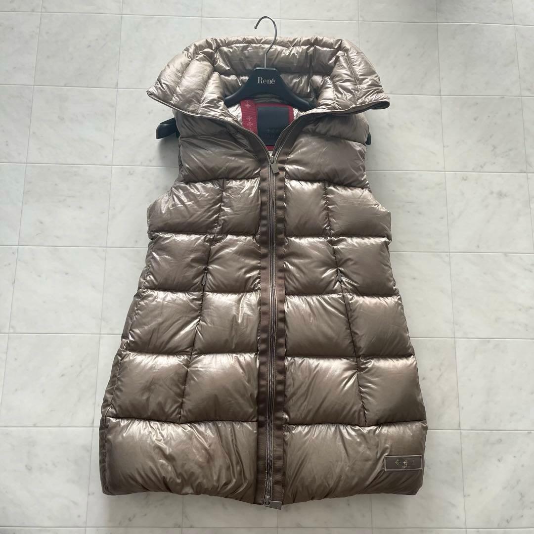 美品♡2021年 タトラス タウリア ダウンベスト ゴールド 1