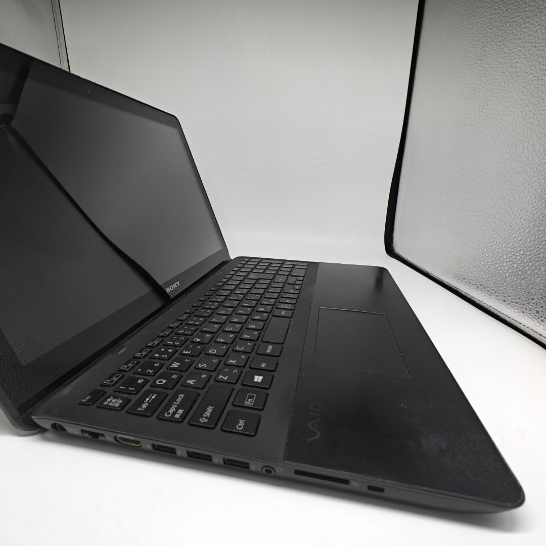 【VAIO】SVF 高速i7 SSD256GB 12GB ブラック ノートPC