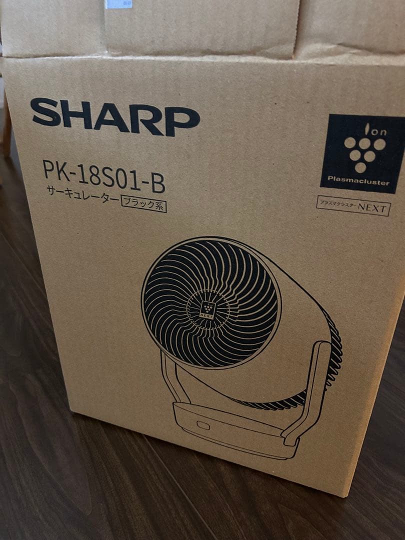 SHARP PK-18S01-B サーキュレーター ブラック