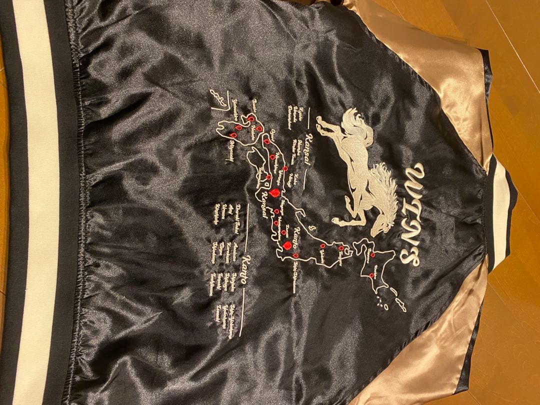 WIN'S スカジャン 馬の刺繍