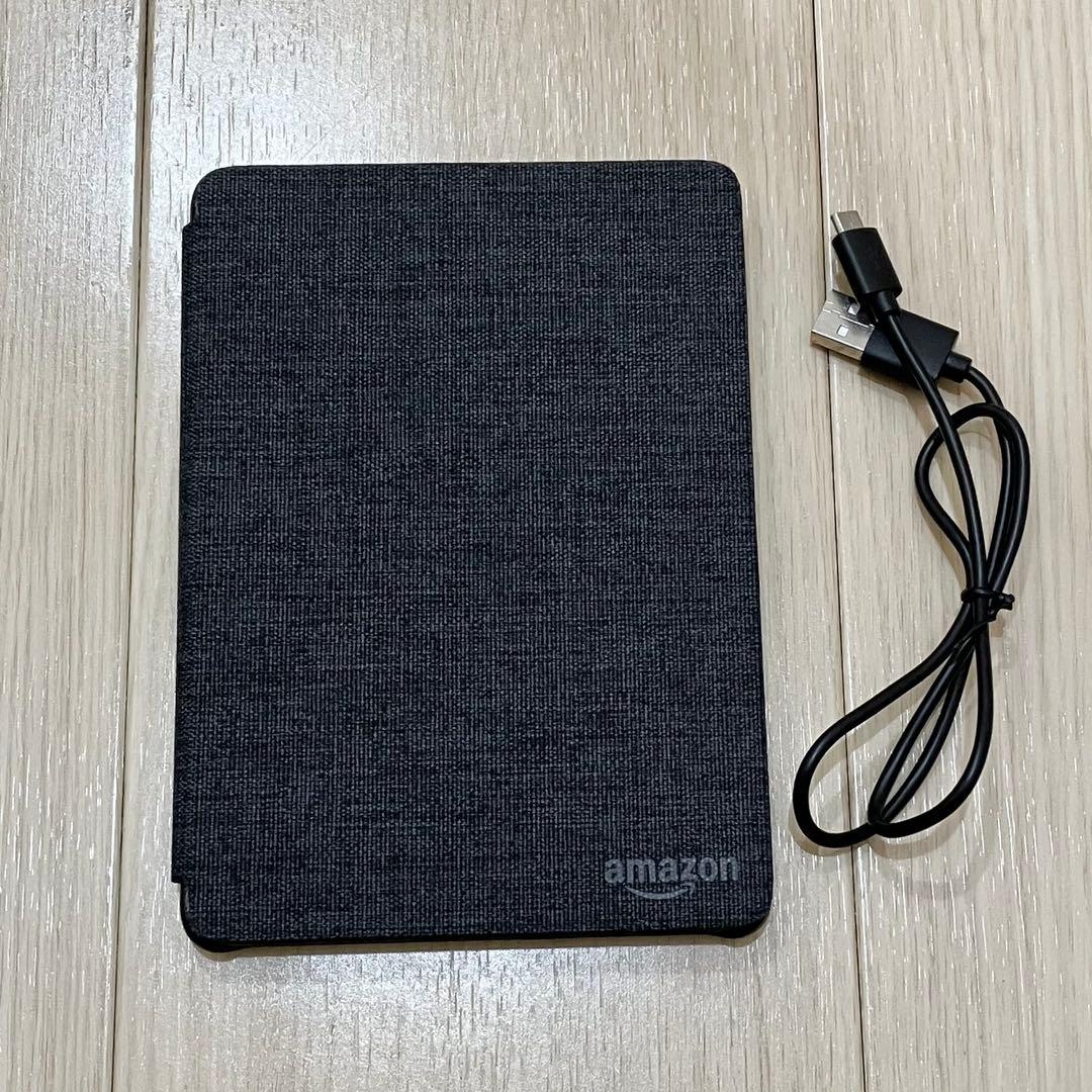 Kindle Paperwhite 第10世代 32GB ファブリックカバー付き
