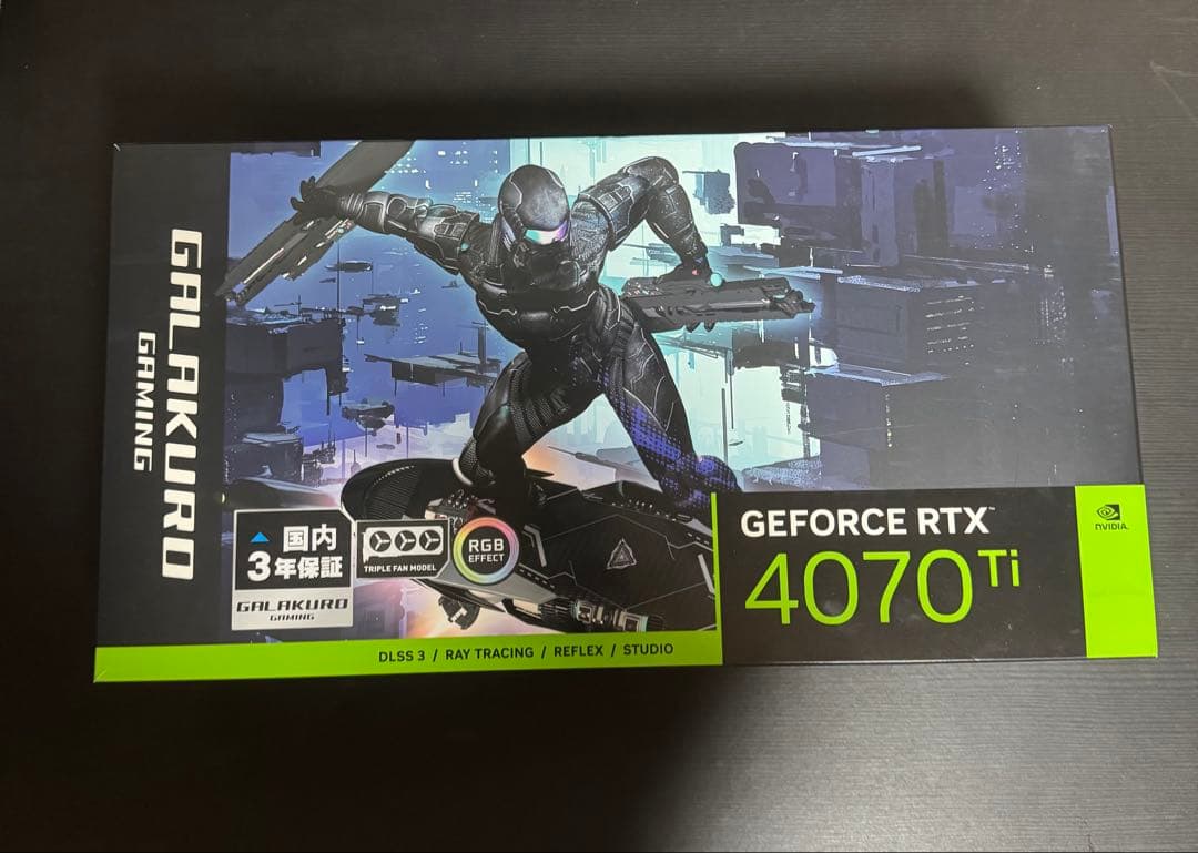 急ぎ Geforce RTX 4070Ti 12GB グラボ本体