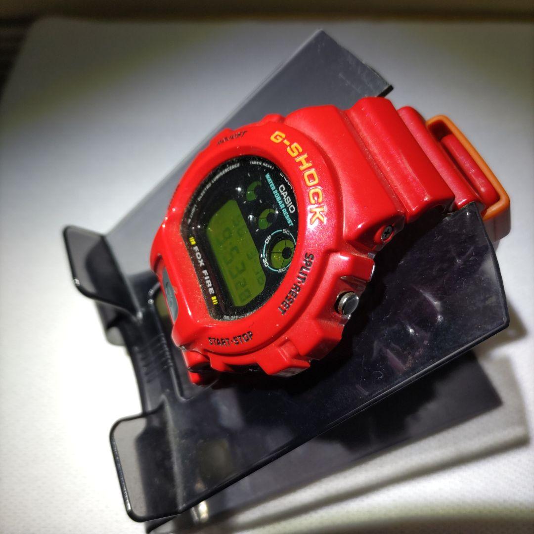 カシオ‥Gショック DW-6900B（赤）