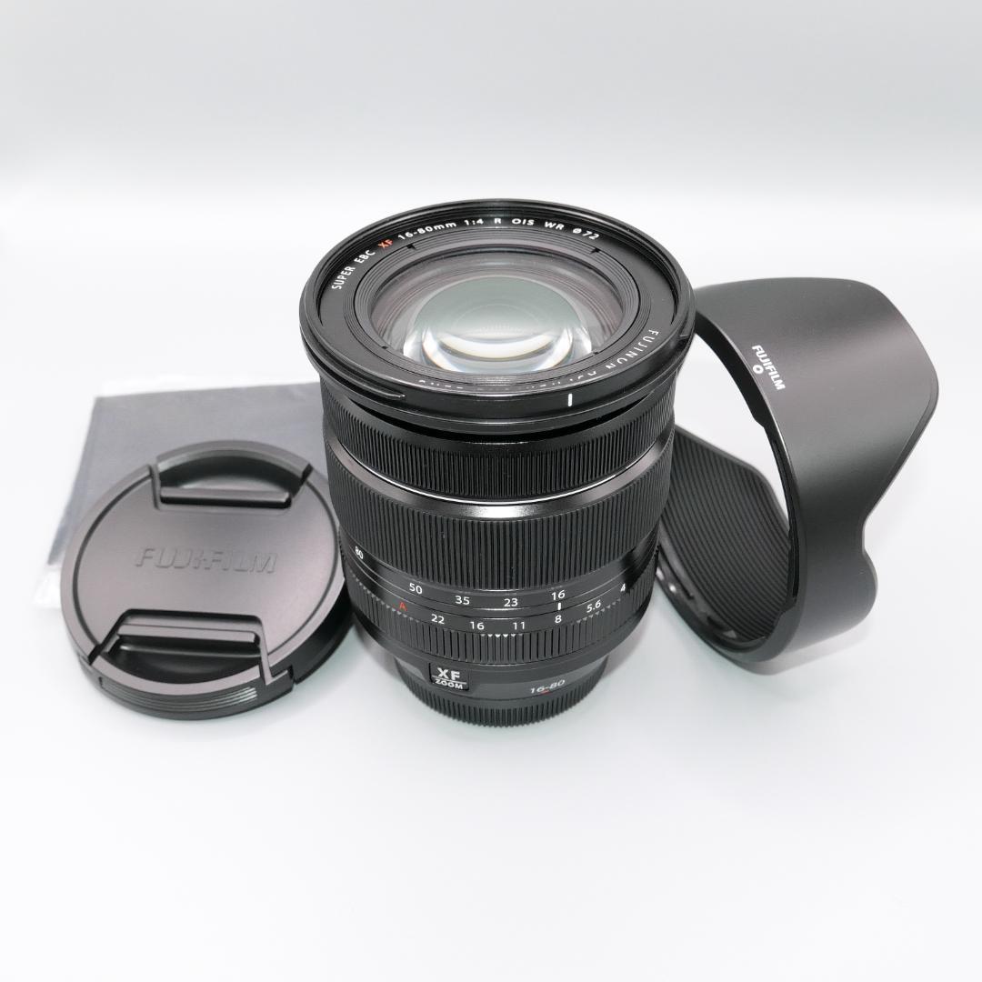 フジノンレンズ XF16-80mmF4 R OIS WR 極美品です