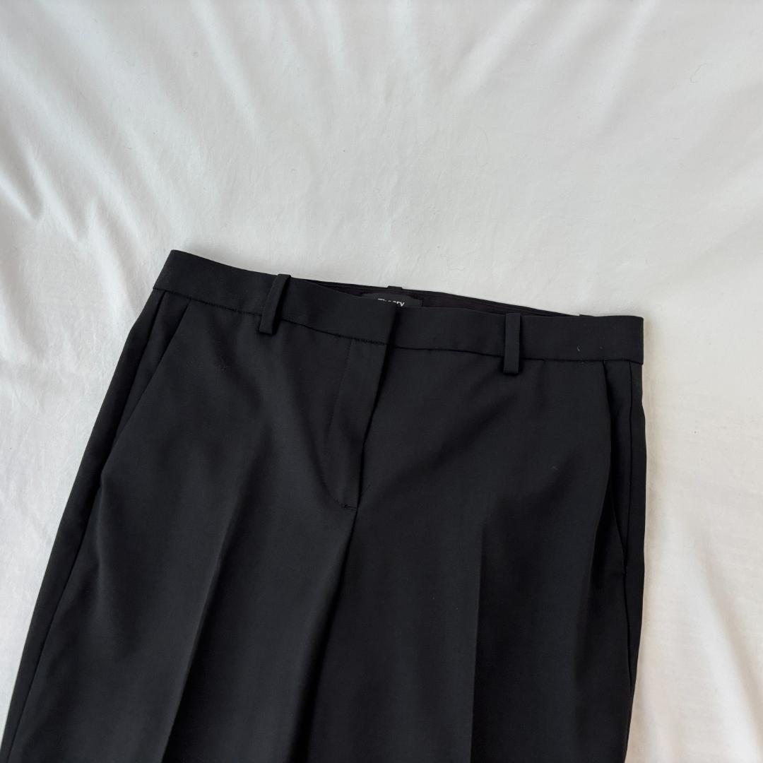 未使用 セオリー ダブルセットアップ スーツ ウール エレガント ブラック 2