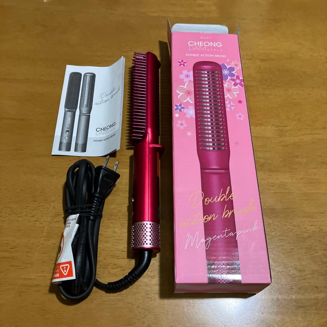 CHEONG ダブルアクションブラシ マゼンタピンク