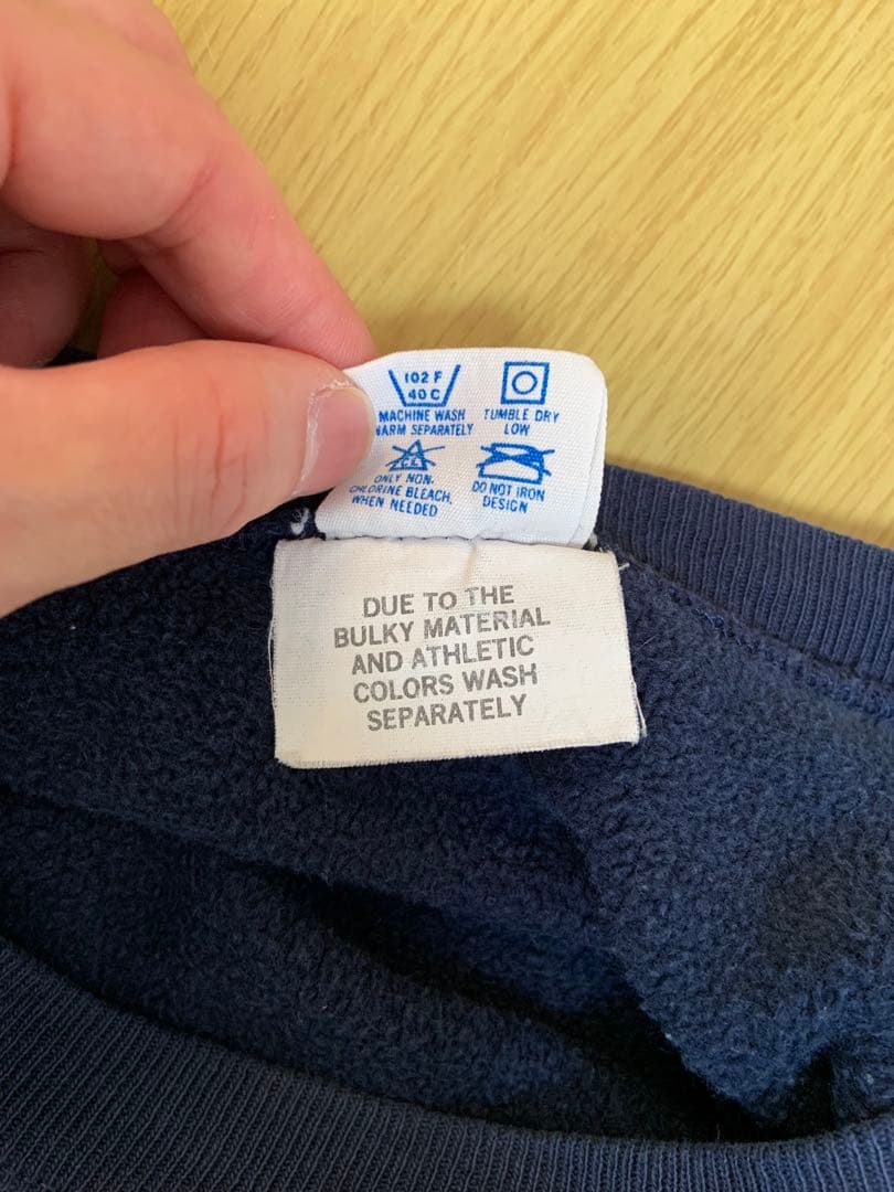 Champion ネイビー トレーナー　チャンピオン リバースウィーブ