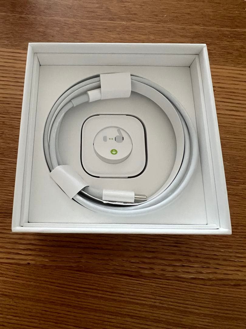 【中古】AirPodsPro(第一世代)本体 ホワイト 充電ケーブル付き