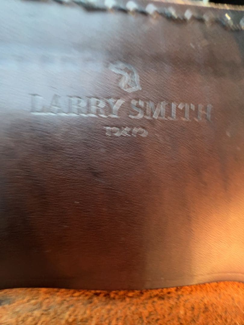 小物 LARYY SMITH / TURQUOISE TRUCKERS WALLET