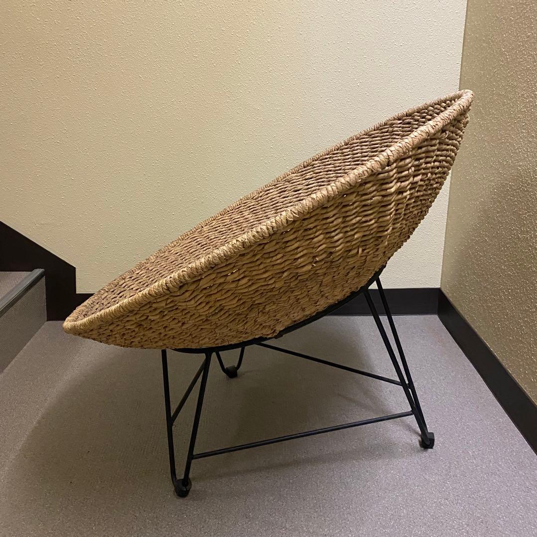 ラタン　チェア　バスケットチェア　椅子