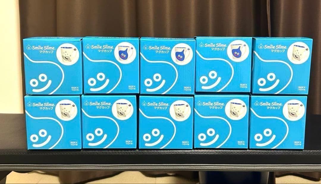 10個セット　ドラクエ スライム　はぐれメタル　陶器　マグカップ　フィギュア