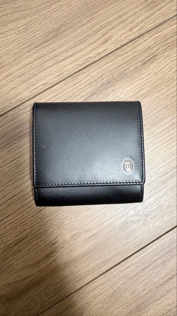 Cartier ブラックレザー ケース