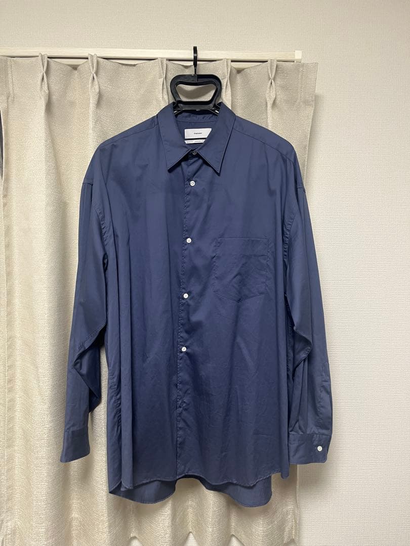 (美品)23AW Graphpaper 長袖シャツ