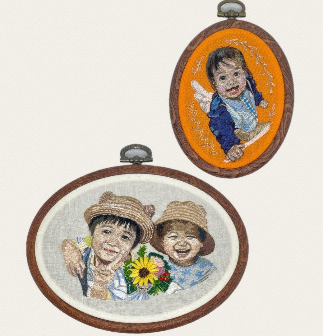 iRohA様うちの子刺繍