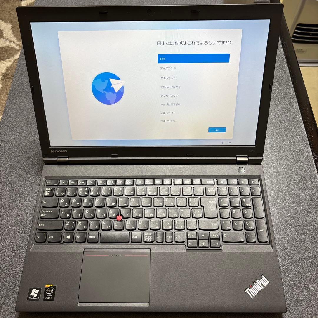 【美品】格安中古ノートPC Lenovo ThinkPad L540