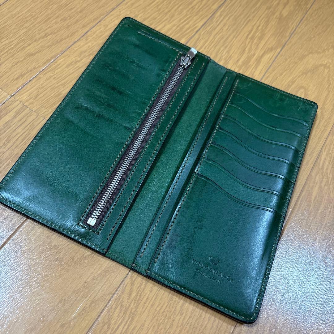 お*屋様 ワイルドスワンズ　別注　クリムト　型押しサドル×ブッテーロ　チョコ×グ