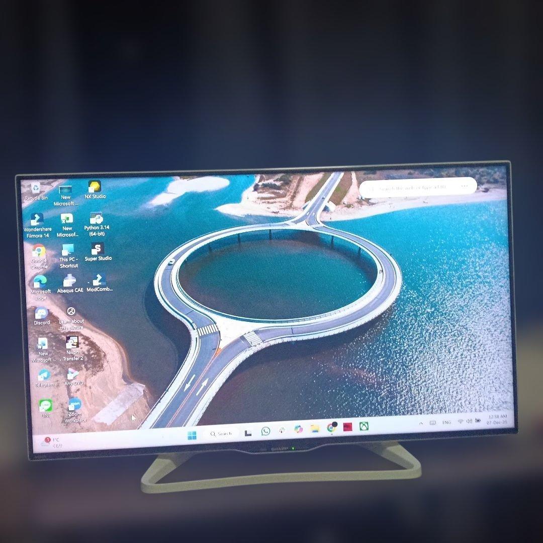 【美品】SHARP LC-40W20-B 40インチ液晶テレビ