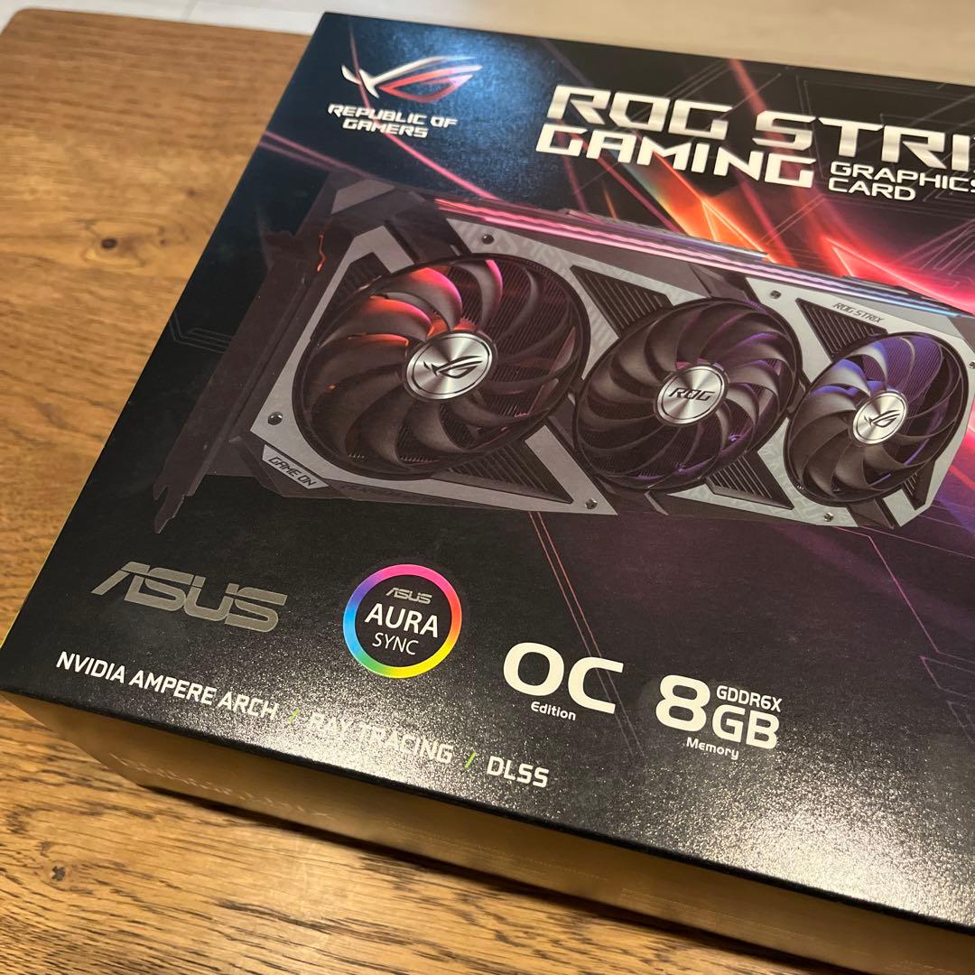 グラフィックボード・グラボ・ビデオカード ASUS ROG Strix GeForce RTX 3070Ti OC 8GB