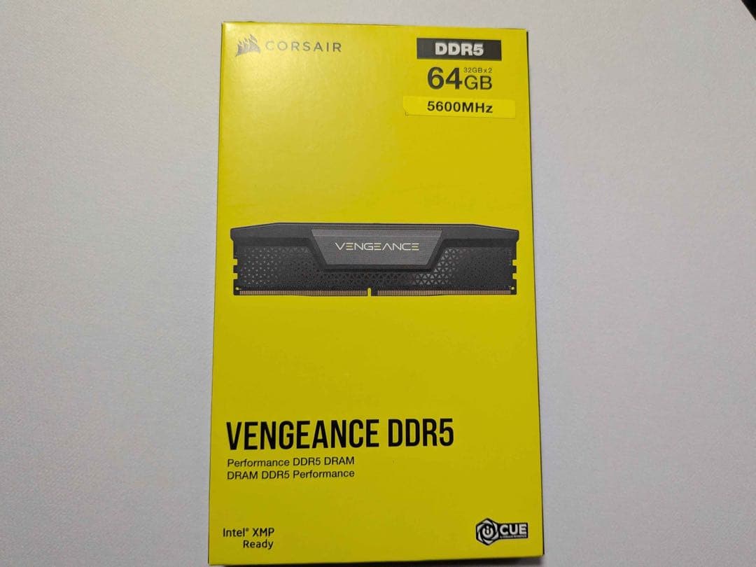 CORSAIR DDR5-5600MHz 64GB(32GB×2)