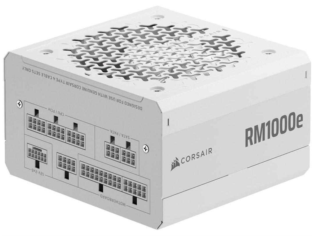 電源ユニット Corsair RM1000e 2025 White