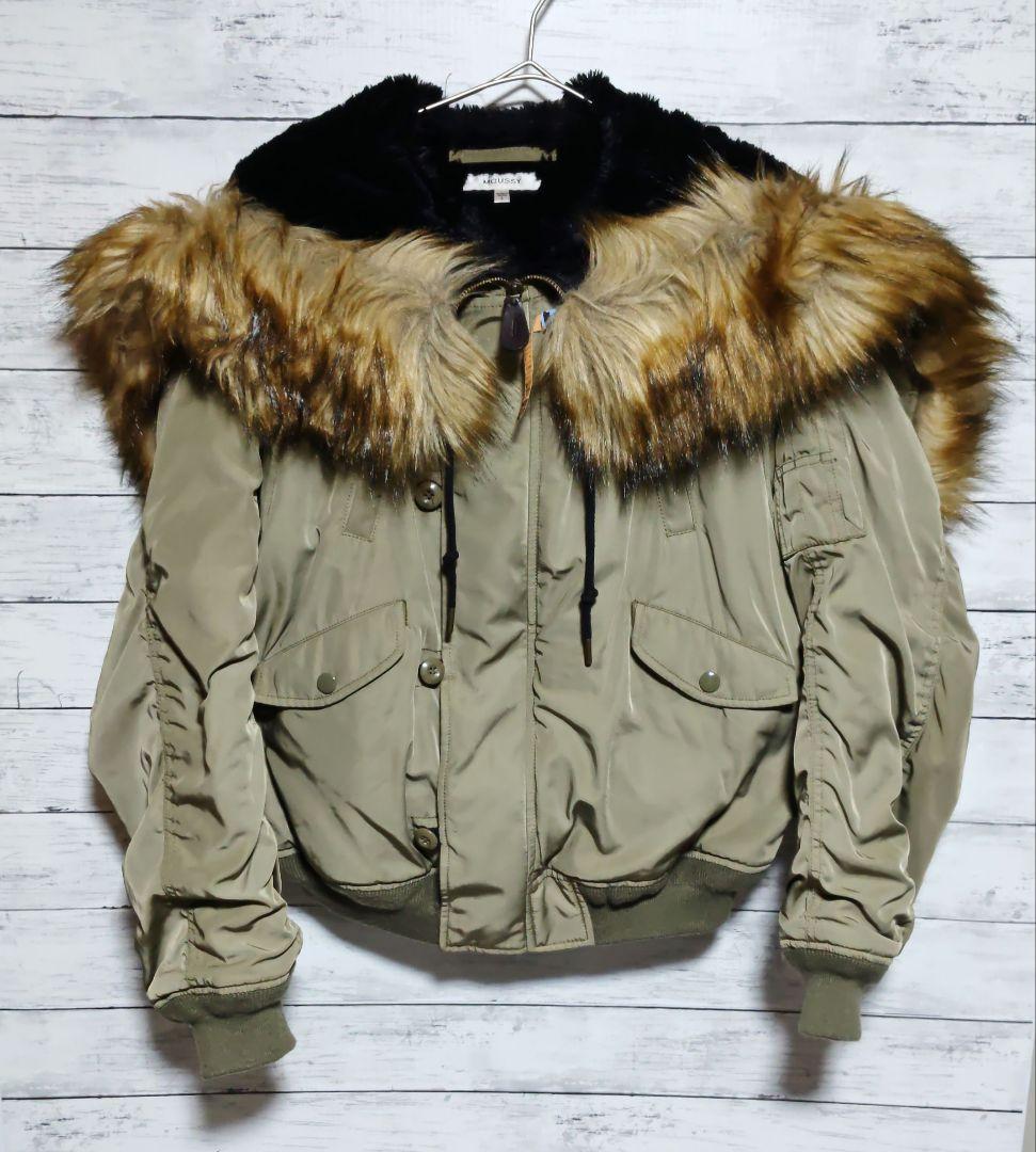 MOUSSY　n-2b ボンバージャケット　y2k マウジー