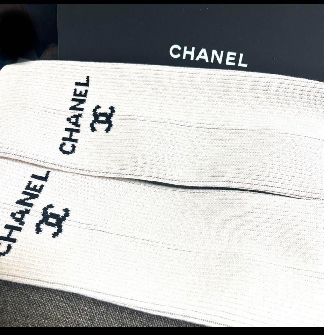 【新品未開封】 CHANEL シャネル レッグウォーマー ゲートルソックス