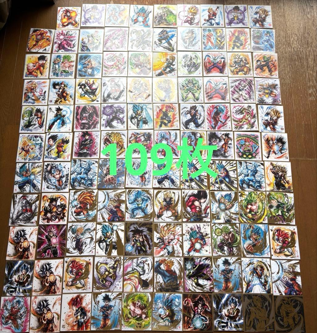 Dragon Ball ドラゴンボール　色紙art 109枚　まとめ