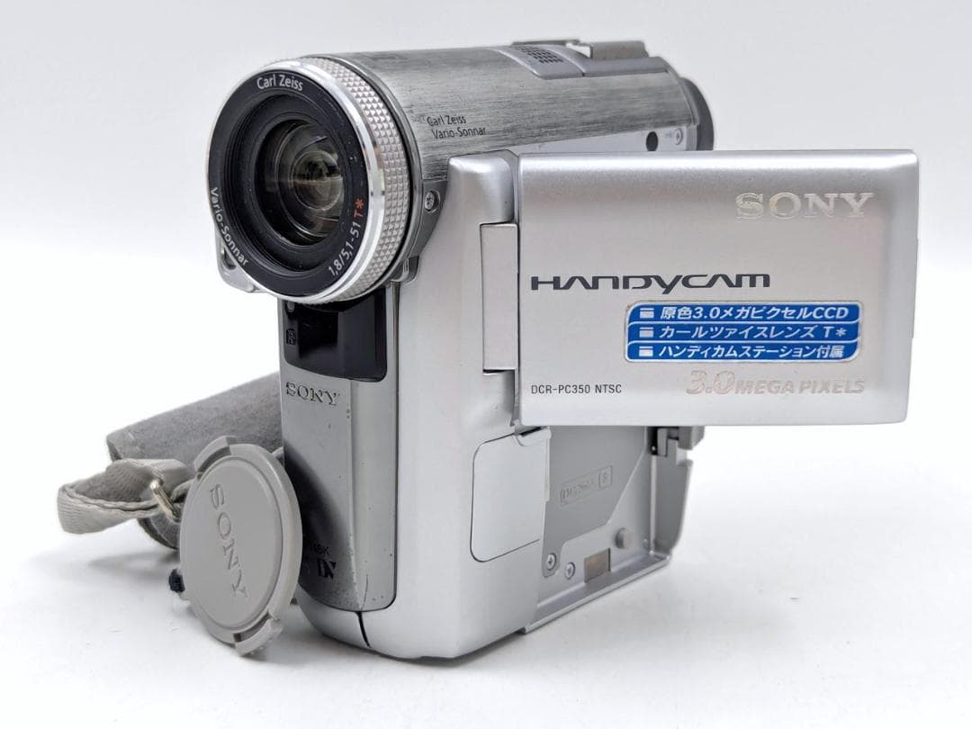 miniDVのダビングに！ SONY ビデオカメラ DCR-PC350 5