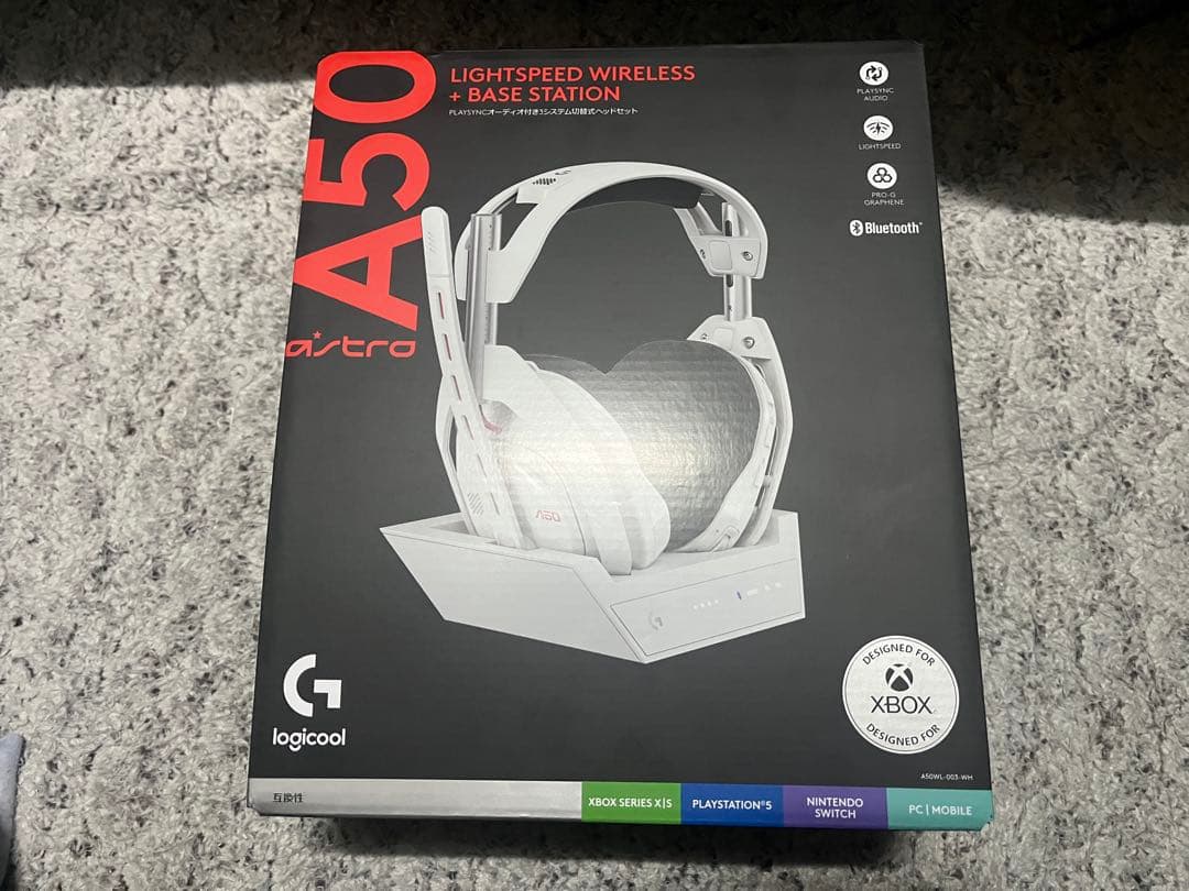 A50 ワイヤレスヘッドセット + ベースステーション　A50WL-003-WH