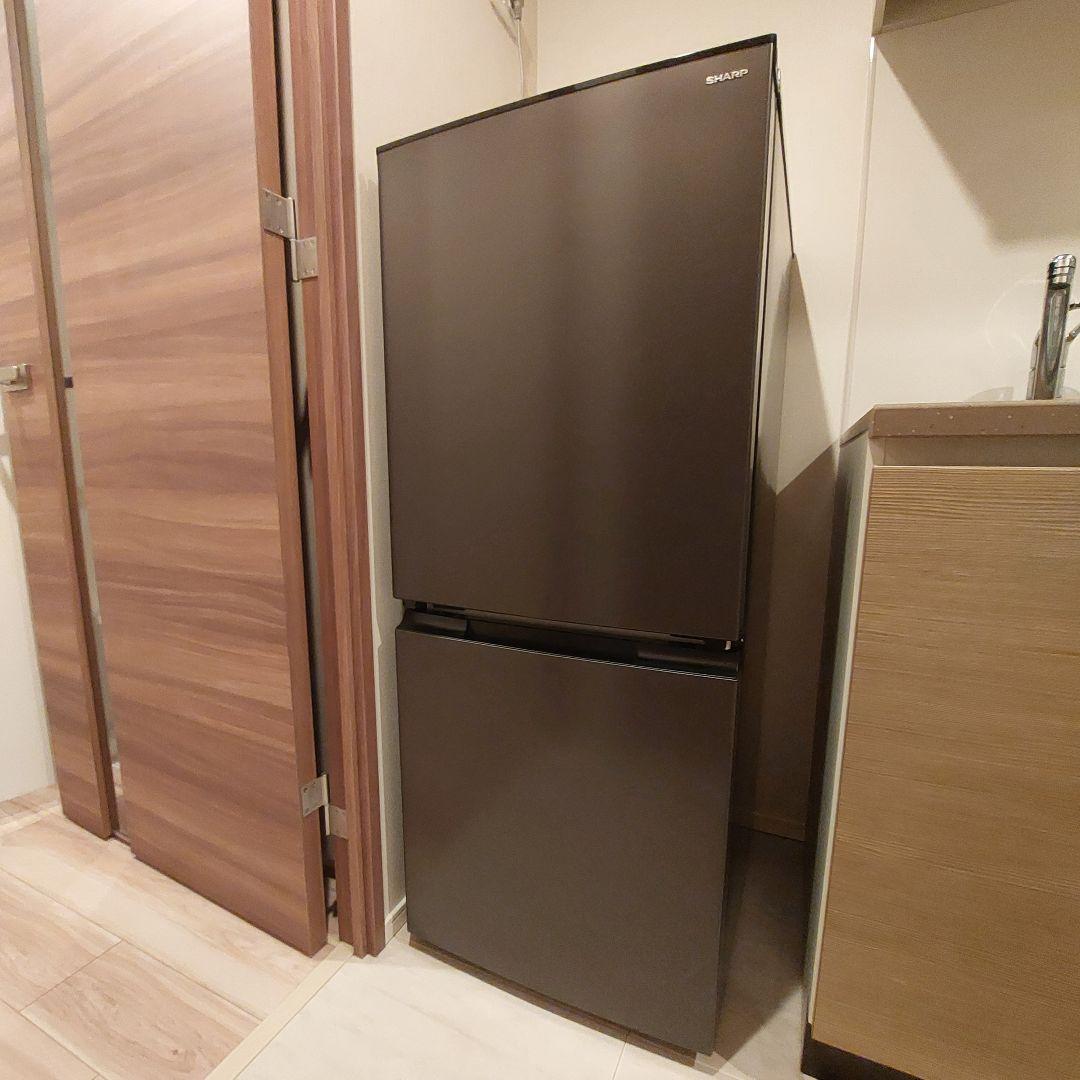 s*a様 SHARP 冷蔵庫 SJ-D15P マットダークグレー 152L