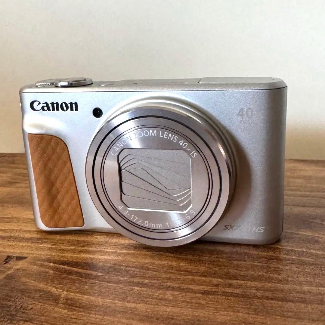【美品・付属品完備・箱付き】PowerShot SX740 HS シルバー