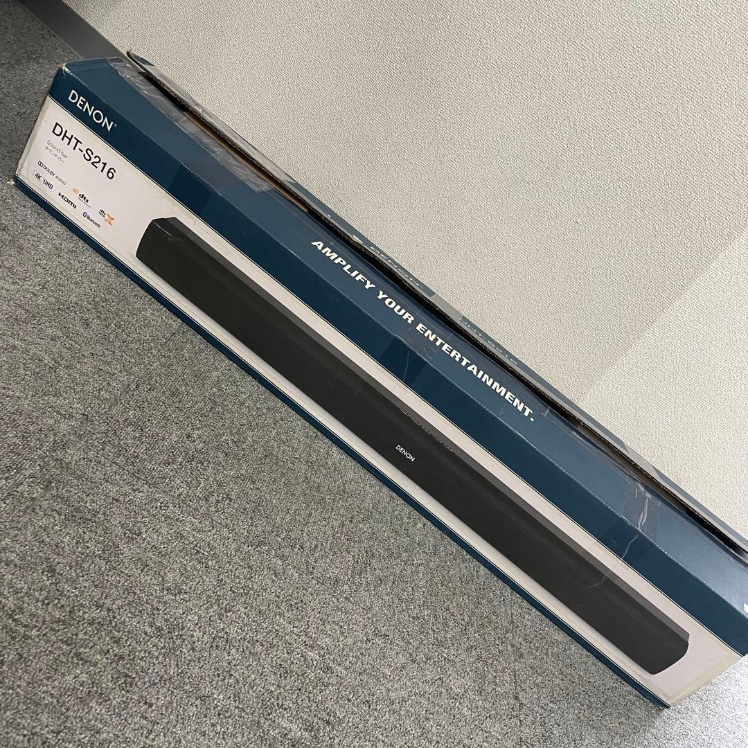 動作品 DENON サウンドバー DHT-S216 2020年製