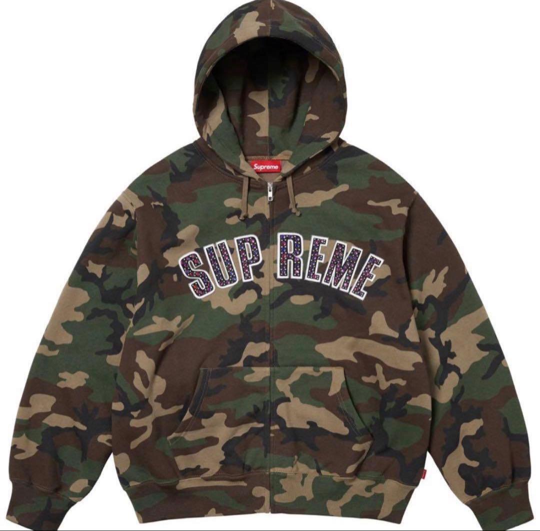 トップス Supreme x B.B. Simon Zip Up Hoodie Camo
