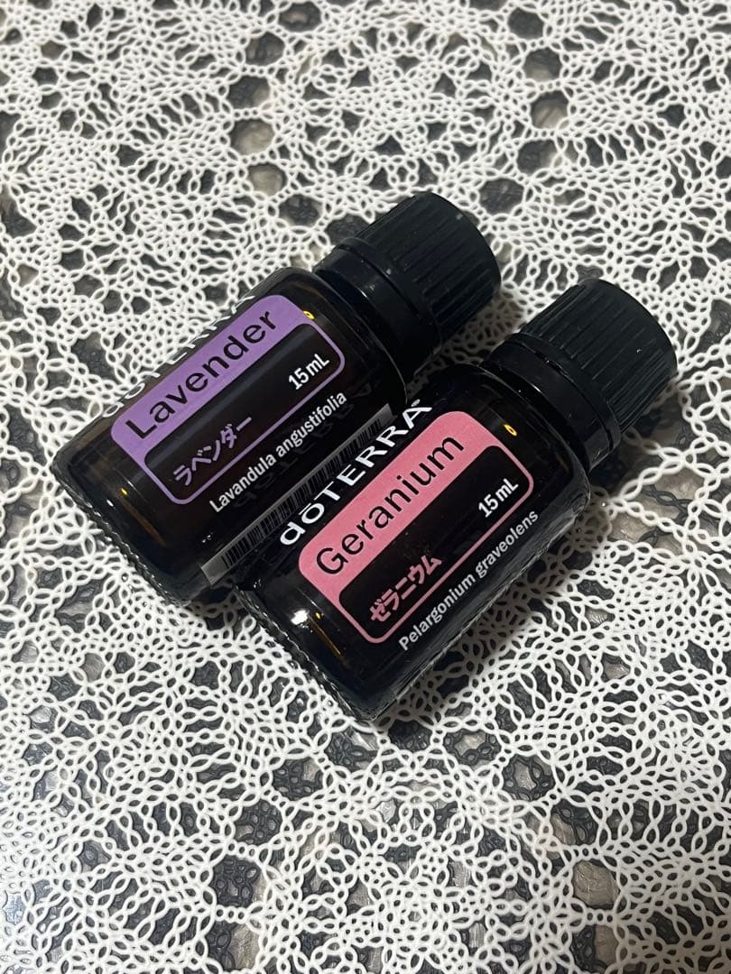 ドテラ　ゼラニウム15ml ラベンダー15ml 新品未使用未開封