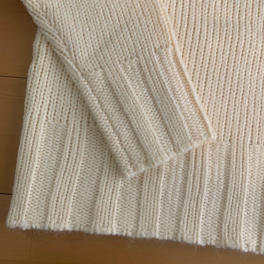 マオメイド　新品　ボートネックプルオーバーニット（北欧暮らしの道具店）