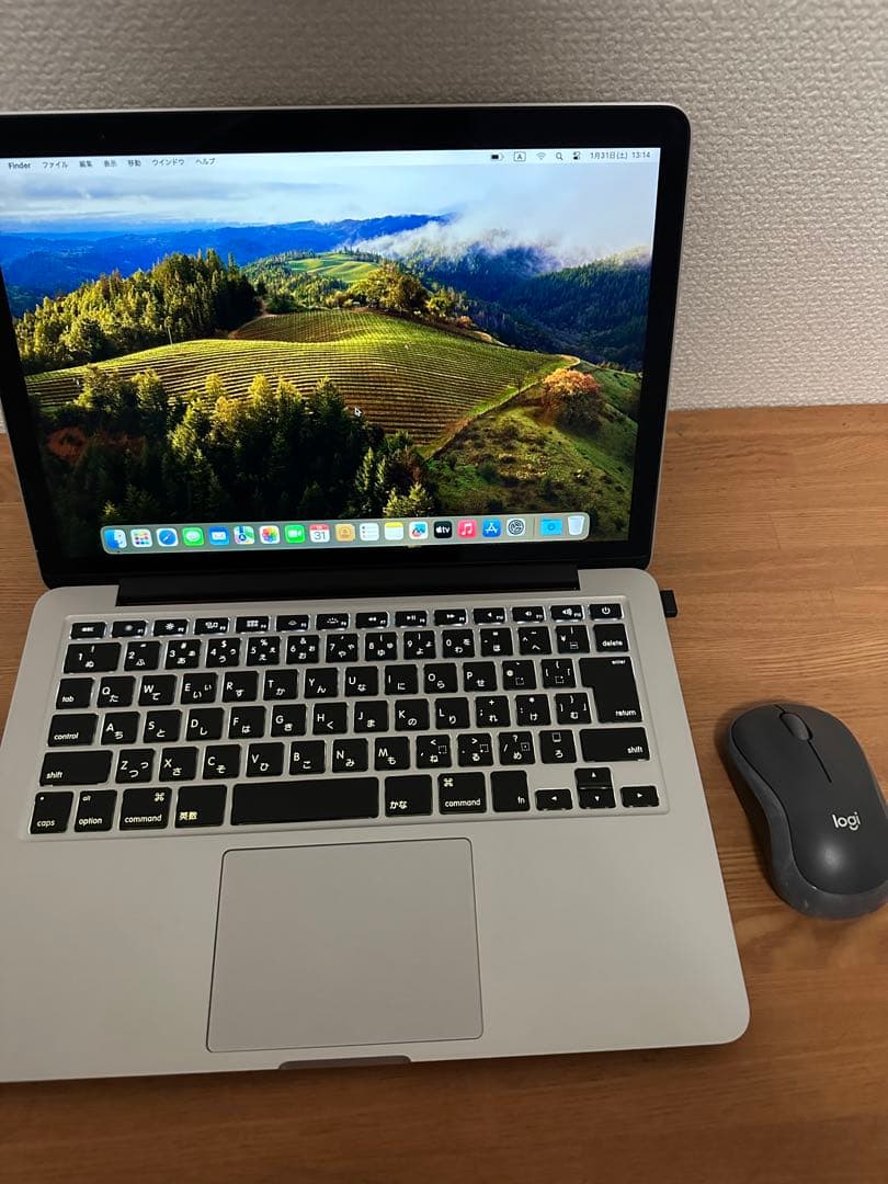 2023年OS Macbook Pro メモリ8GB SSD 512GB 純正
