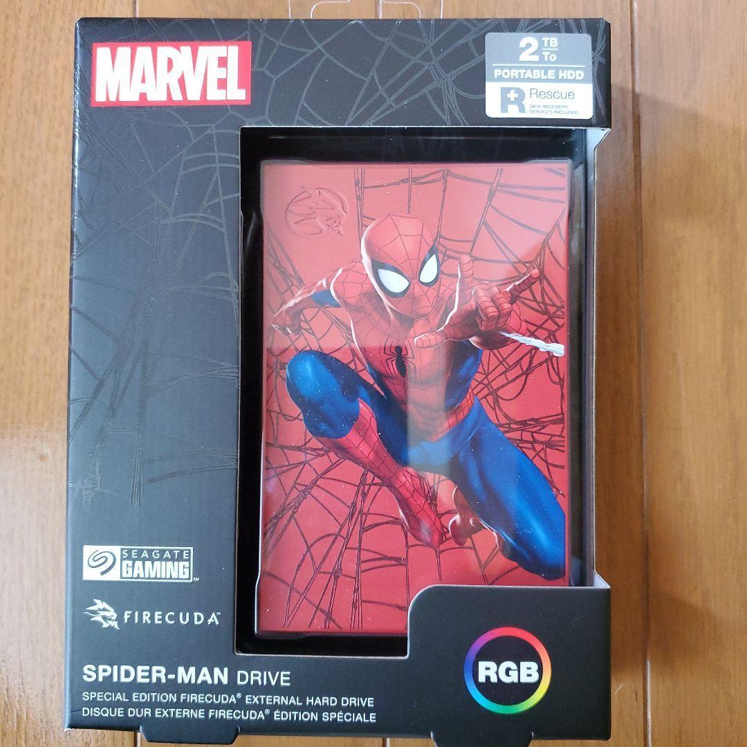 Seagate FireCuda スパイダーマン 2TB HDD