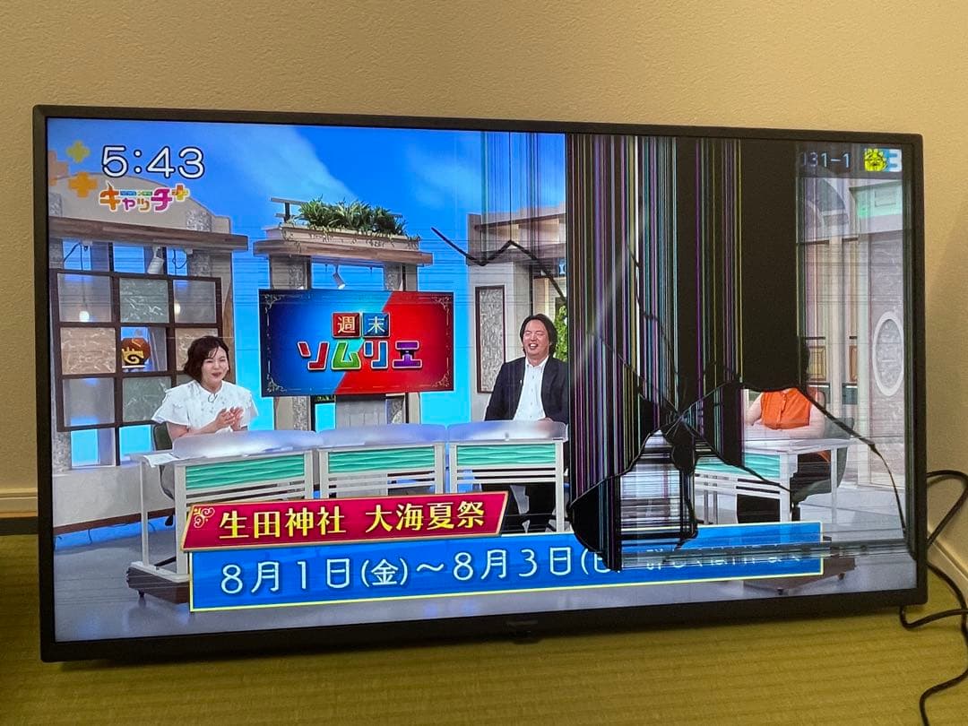 ジャンク品 Panasonic TH-40JX750 液晶テレビ 40インチ