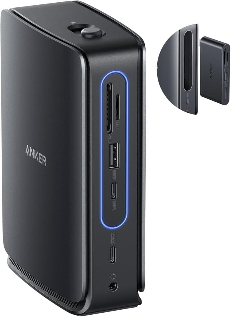 Anker Nano ドッキングステーション 13-in-1 着脱式ハブ付き